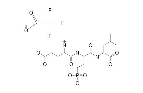 GLUTAMYL-2-AMINO-4-(PHOSPHONO)-BUTANOYLLEUCINE-TRIFLUORACETATE;H-GLU-ABU(PO3H2)-LEU-OH.CF3CO2H