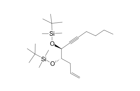 tert-Butyl-[(4S,5S)-4-[tert-butyl(dimethyl)silyl]oxyundec-1-en-6-yn-5-yl]oxy-dimethyl-silane