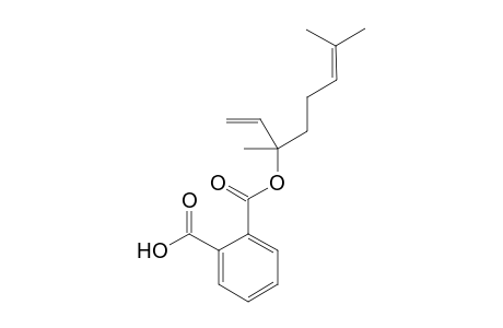 (+/-)-(1-Ethenyl-1,5-dimethylhex-4-enyl) Hydrogen Phthalate