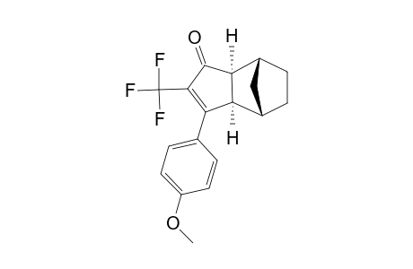 (3AS,4R,7S,7AR)-3-(4-METHOXYPHENYL)-2-(TRIFLUOROMETHYL)-3A,4,5,6,7,7A-HEXAHYDRO-1H-4,7-METHANOINDEN-1-ONE