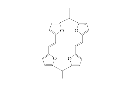 (E,E)-5,16-Dihydro-5,16-dimethyl-1,4 : 6,9 : 12,15-tetraepoxy-[22]annulene