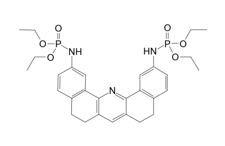 2,12-(Diethoxyphosphoramide)-5,6,8,9-tetrahydrodibenz[c,h]acridine