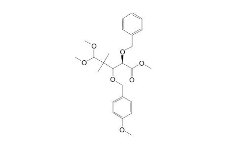 METHYL-(2R,3R)-2-BENZYLOXY-5,5-DIMETHOXY-3-(PARA-METHOXYBENZYLOXY)-4,4-DIMETHYLPENTANOATE