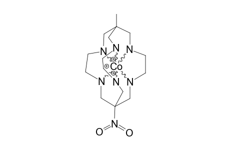 1-METHYL-8-NITRO-3,6,10,13,16,19-HEXAAZABICYClO-[6.6.6]-ICOSANE-COBALT-(III)