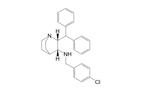 cis-2-(Diphenylmethyl)-N-[(4-chlorophenyl)methyl]-1-azabicyclo[2.2.2]octan-3-amine