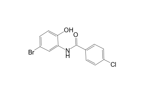 N-(5-Bromo-2-hydroxyphenyl)-4-chlorobenzamide