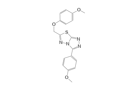 6-[(4-methoxyphenoxy)methyl]-3-(4-methoxyphenyl)[1,2,4]triazolo[3,4-b][1,3,4]thiadiazole