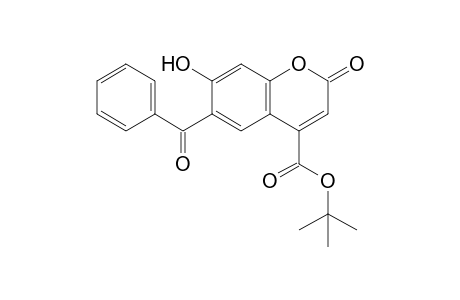 t-Butyl 6-benzoyl-7-hydroxy-2-oxo-2H-chromene-4-carboxylate