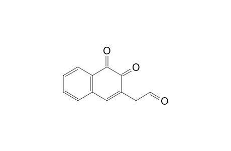3-(2-Oxoethyl)-1,2-naphthoquinone