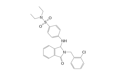 benzenesulfonamide, 4-[[2-[(2-chlorophenyl)methyl]-2,3-dihydro-3-oxo-1H-isoindol-1-yl]amino]-N,N-diethyl-