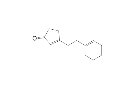 3-[2-(1-cyclohexenyl)ethyl]-1-cyclopent-2-enone