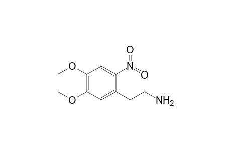2-(4,5-dimethoxy-2-nitro-phenyl)ethanamine