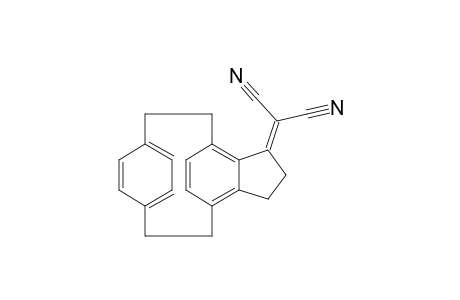 [2](4,7)-Indano[2]paracyclophane-1-ylidenepropanedinitrile