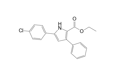 Ethyl 5-(4-chlorophenyl)-3-phenyl-1H-pyrrole-2-carboxylate