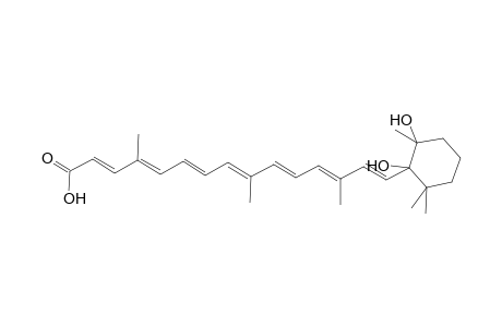 10'-Apo-.beta.,.psi.-carotenoic acid, 5,6-dihydro-5,6-dihydroxy-, (5R,6R)-