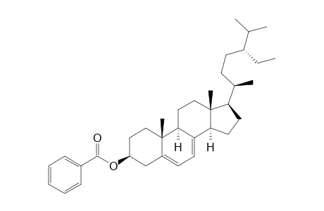 Stigmasta-5,7-dien-3-ol, benzoate, (3.beta.)-