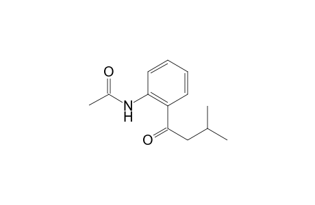 N-(2-(3-Methylbutanoyl)phenyl)acetamide