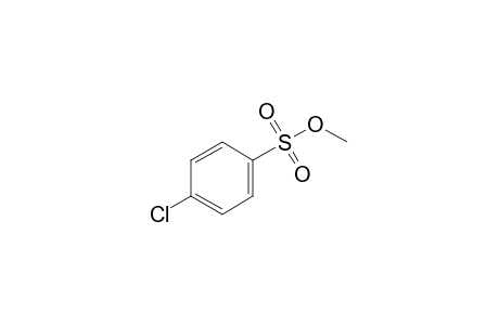 methanesulfonic acid, p-chlorophenyl ester