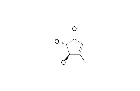 (-)-4,5-TRANS-DIHYDROXY-3-METHYL-2-CYCLOPENTENONE