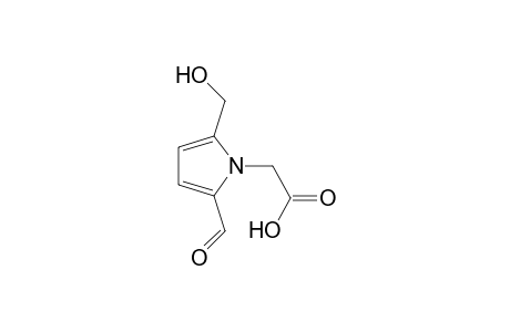 2-(2-formyl-5-methylol-pyrrol-1-yl)acetic acid