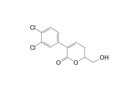 6-(Hydroxymethyl)-3-(3',4'-dichlorophenyl)-5,6-dihydro-2H-pyran-2-one