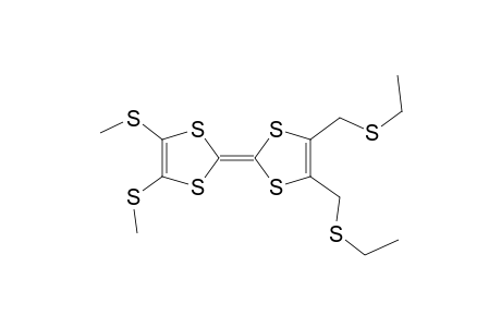 2,3-Bis(methylthio)-6,7-bis(ethylthiomethyl)tetrathiafulvalene