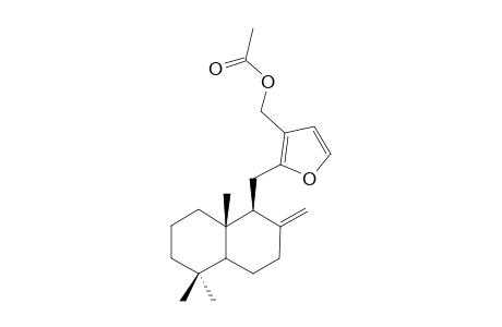 12,15-EPOXYLABDA-8(17),12,14-TRIEN-16-YL-ACETATE