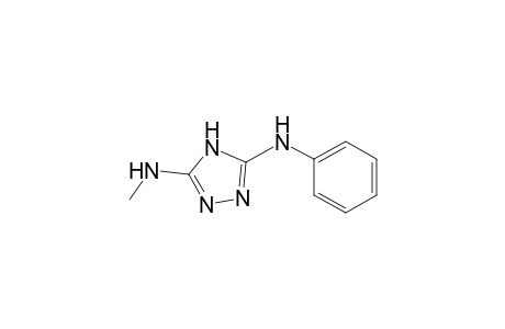 4H-1,2,4-triazole-3,5-diamine, N3-methyl-N5-phenyl-