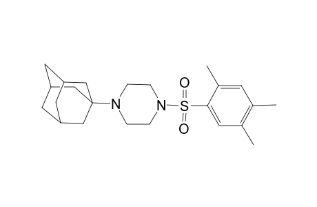 1-(1-Adamantyl)-4-[(2,4,5-trimethylphenyl)sulfonyl]piperazine