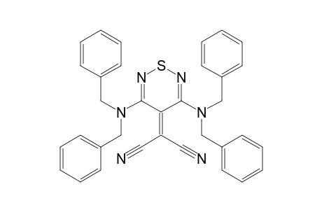 2-[3,5-bis(dibenzylamino)-1,2,6-thiadiazin-4-ylidene]malononitrile