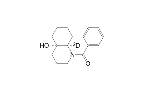 4a(2H)-Quinolinol, 1-benzoyloctahydro-8a-d-, cis-