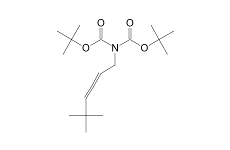 N,N-DI-(TERT.-BUTOXYCARBONYL)-5,5-DIMETHYL-2,3-HEXADIENYLAMINE