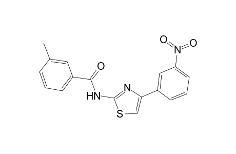 Benzamide, 3-methyl-N-[5-(3-nitrophenyl)-2-thiazolyl]-