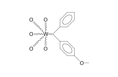 (Phenyl-[4-methoxy-phenyl]-methylidene) tungsten pentacarbonyl