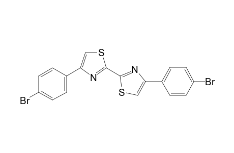 4-(4-bromophenyl)-2-[4-(4-bromophenyl)-1,3-thiazol-2-yl]-1,3-thiazole
