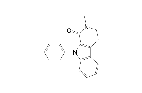 2-Methyl-9-phenyl-3,4-dihydro-$b-carbolin-1-one