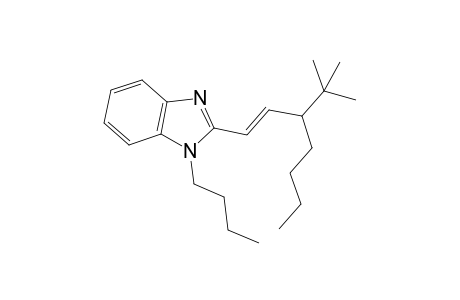 (E)-1-n-Butyl-2-[3-(tert-butyl)hept-1-en-1-yl]-1H-benzo[d]imidazole