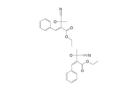 ETHYL-(2Z)-2-(1-CYANO-1-HYDROXYETHYL)-3-PHENYLACRYLATE