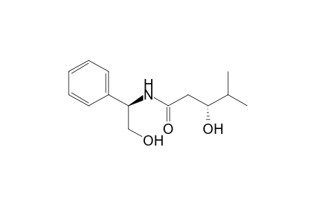 (1'r,3r)-3-hydroxy-N-(2-hydroxy-1-phenylethyl)-4-methylpentanamide