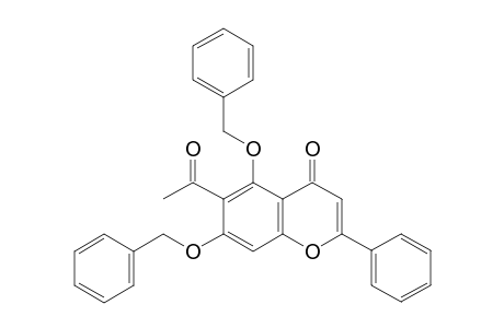 6-Acetyl-5,7-dibenzyloxyneoflavone