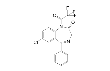 Chlorazepate-M/A (-H2O,-CO2) TFA