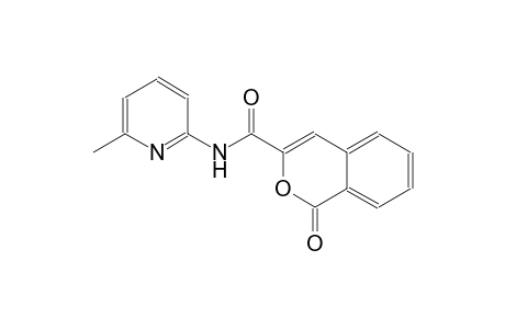 N-(6-methyl-2-pyridinyl)-1-oxo-1H-2-benzopyran-3-carboxamide