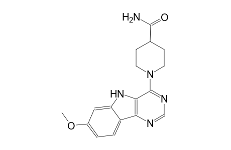 1-(7-methoxy-5H-pyrimido[5,4-b]indol-4-yl)-4-piperidinecarboxamide