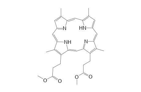 21H,23H-Porphine-2,18-dipropanoic acid, 3,8,12,17-tetramethyl-, dimethyl ester