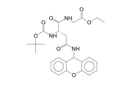 Na-Tert-butyloxycarbonyl-Ng-xanthenyl-l-asparaginylglycine-ethylester