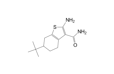 Benzothiophene-3-carboxamide, 4,5,6,7-tetrahydro-2-amino-6-tert-butyl-