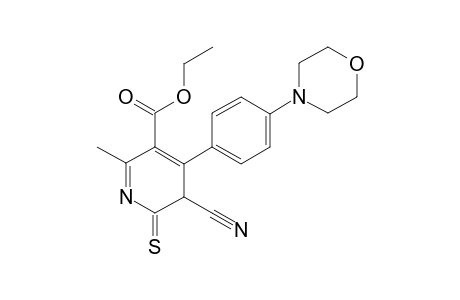 5-Cyano-2-methyl-4-[4-(morpholin-4-yl)phenyl]-6-thioxo-1,6-dihydro-pyridine-3-carboxylic acid ethyl ester