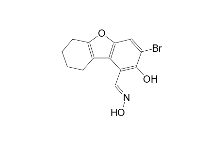 dibenzo[b,d]furan-1-carboxaldehyde, 3-bromo-6,7,8,9-tetrahydro-2-hydroxy-, oxime