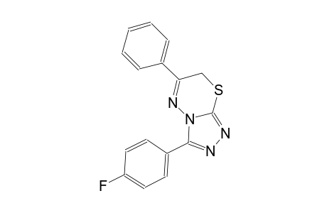 3-(4-fluorophenyl)-6-phenyl-7H-[1,2,4]triazolo[3,4-b][1,3,4]thiadiazine
