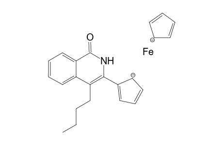 4-n-Butyl-3-ferrocenylisoquinolin-1(2H)-one